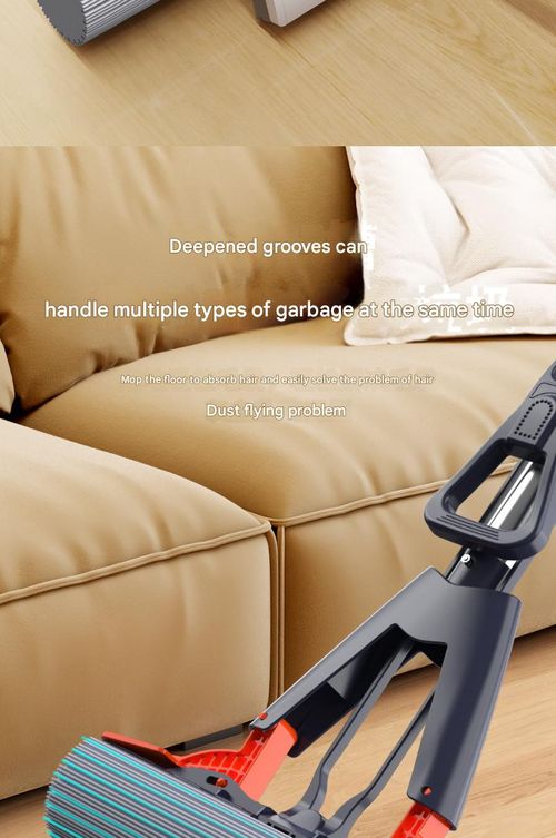 Retractable Sponge Mop for Home Use - 38cm Thickened Super Absorbent Mop | Heavy-Duty Stainless Steel Handle, All-Purpose Cleaning Tool for Floors