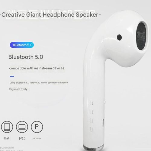 Oversized Giant Headphone Speaker - Large Macaron-Style TWS Bluetooth Speaker (Apple 2nd Gen Inspired) | Universal Compatibility with iOS & Android