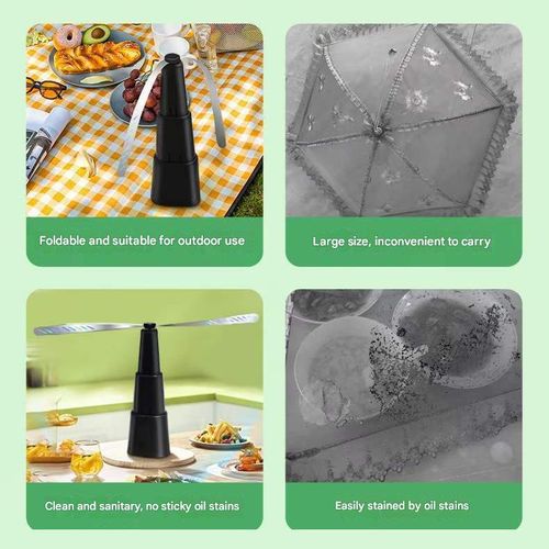 Triangular Battery-Powered Cross-Border Fly Fan - Mosquito & Fly Repellent Fan with Retractable Blades | Compact Insect Deterrent Fan for Indoor Use