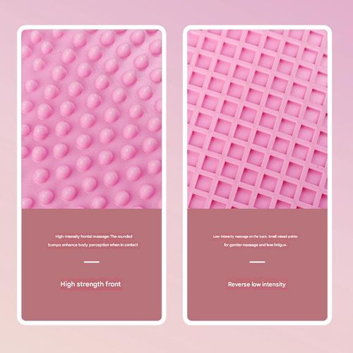 New Hibiscus Pink Stepper for Home Use - Multifunctional Fitness Equipment for Women | Inflatable Pedal Stepper for Exercise & Fat Loss