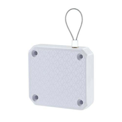 White 1000-Pull Home & Office Sliding Door Closer - No-Drill Automatic Cord Door Closer | Safety-Focused Design for Secure Auto-Closing