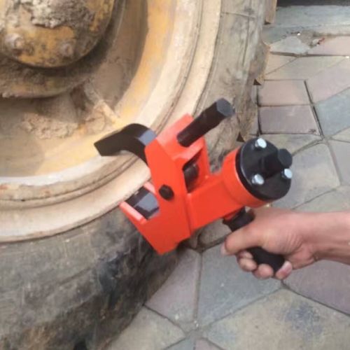 Portable Tire Bead Breaker & Changer - Forklift-Specific Manual Tire Press Tool | Simple Tire Demounting Tool for Tire Repair