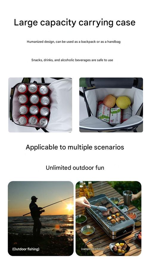 Green Camping Bag Chair - 2-in-1 Folding Stool and Backpack | Portable Seat for Railroad Work, Outdoor Art Sketching, and Students