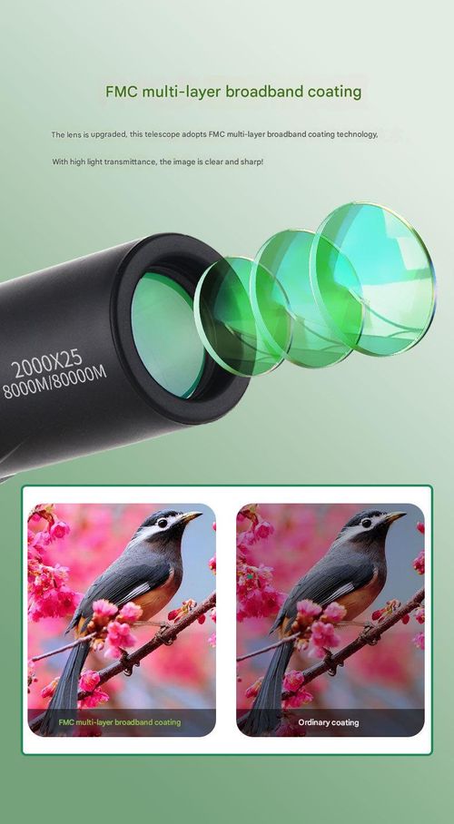 2000x25 Compact Monocular Telescope - HD Monocular with Universal Phone Mount & Telescopic Tripod | Pocket-Size Telescope for Outdoor Use