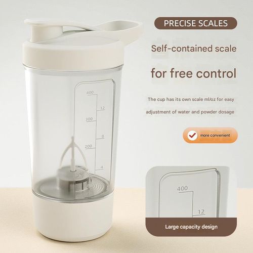 Electric Shaker Cup - Portable High-Speed Blender for Fitness & Sports | Automatic Protein Shaker, Milkshake Cup & Coffee Mug