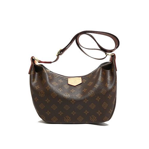 Khaki Women's Dumpling Bag 2025 New Arrival - Stylish Printed Large-Capacity Shoulder Bag | Versatile High-End Texture Crossbody Bag for Women