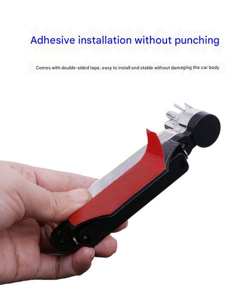 (1 Pair)Car Wind-Powered Daytime Running Lights - LED Wind-Activated Grille Lights for Vehicle Modification | Wire-Free Blue Decorative Wind Lights