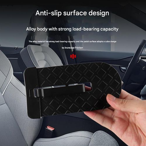 Car Auxiliary Foot Pedal Hook - Multi-Functional Step Tool for Roof Access | Includes Window Breaker, Assists Climbing to Car Roof & Door Mounting