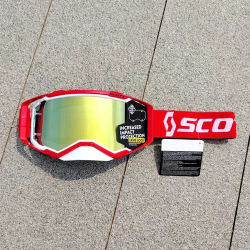 Scott StormShield™ Goggles: Wind | Dust | Snow-Proof for Motorcycles & Skiing - Harley-Compatible OTG Design