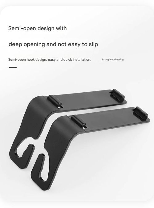 Brand new, high-quality black multifunctional car organizer - 3-in-1 storage box with hooks, cup holder, and tissue holder | Perfect for long trips