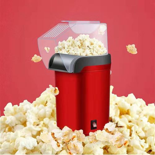 Mini Hot Air Popcorn Maker for Home - Efficient Small Electric Air-Popped Corn Machine | Compact Countertop Popcorn Popper
