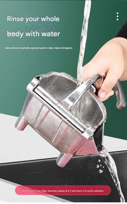 Manual Juicer for Bubble Tea Shops - Efficient Lemon and Pomegranate Juicer | Compact Home Juicer with Pulp Separator