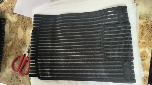 Black Postpartum Abdominal Binder - Postnatal Slimming Girdle for Natural & C-Section Recovery | Maternity Shapewear for Tummy Control & Waist Slimming