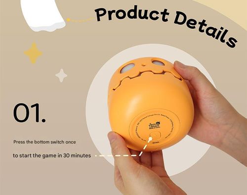 Creative Whimsical Pumpkin Head Night Light - USB Rechargeable Halloween Glow, Spooky Mood Decor for Bedroom | Desk (Orange)