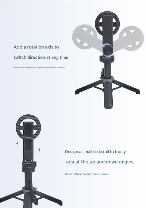 Magnetic Bluetooth Selfie Stick: Snap-On Quad-Leg Stand - Telescopic Remote Shutter and Pocket Size (All-in-One Vlogging Kit) for Home | Travel | Office |