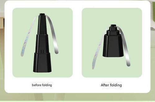 Triangular Battery-Powered Cross-Border Fly Fan - Mosquito & Fly Repellent Fan with Retractable Blades | Compact Insect Deterrent Fan for Indoor Use