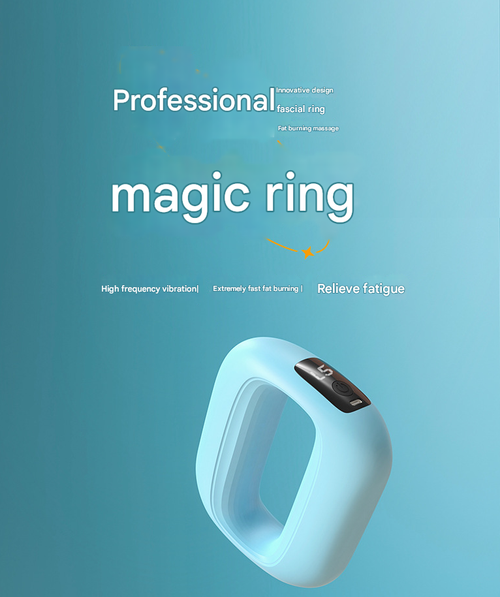 Sky Blue Mini Electric Fascia Gun - Portable Muscle Relief Massager | Compact Household Massage Gun with LCD Display