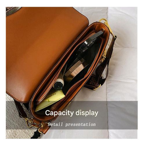 2025 New Brown Half-Moon Bag - Stylish & Versatile Light Luxury Women's Handbag | Unique Casual Saddle Bag with Premium Texture