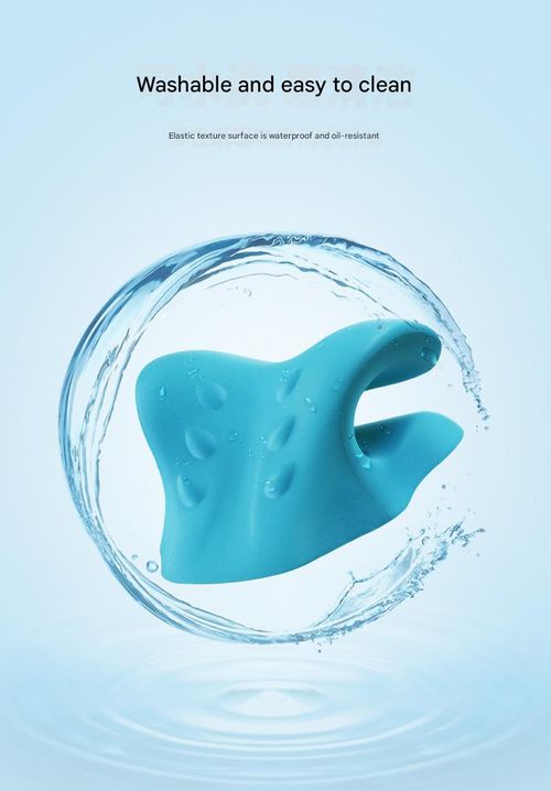 C-Shaped Cervical Massage Pillow - Acupressure Massager for Neck & Shoulders with Posture Correction | Cervical Support Pillow