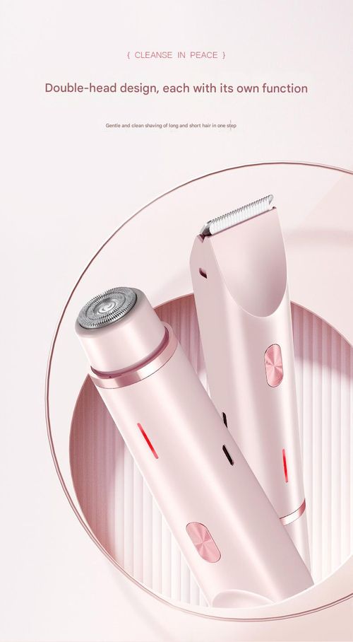Single-Pack Bestselling Dual-Head Electric Hair Remover for Women - Multi-Functional Private Area Trimmer, Hair Shaver & Grooming Tool