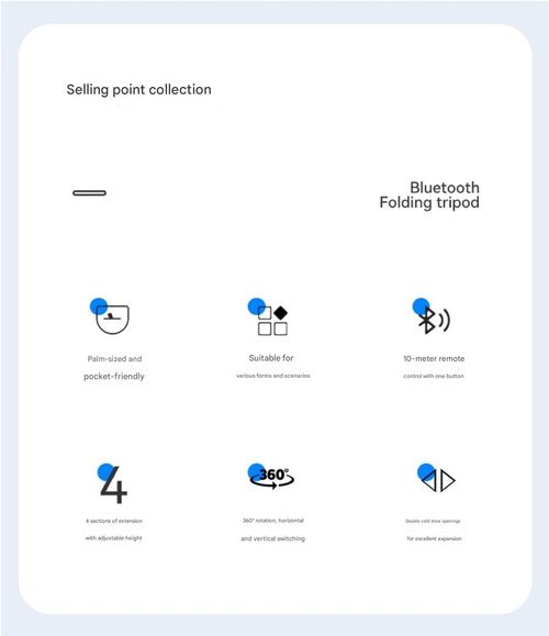 Magnetic Bluetooth Selfie Stick: Snap-On Quad-Leg Stand - Telescopic Remote Shutter and Pocket Size (All-in-One Vlogging Kit) for Home | Travel | Office |