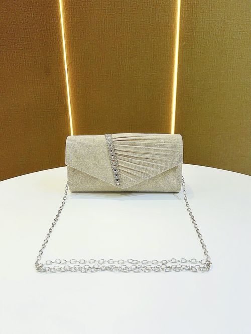 2025 New Gold Clutch - Sparkling Rhinestone Envelope Handbag | Women's & Luxury Bags