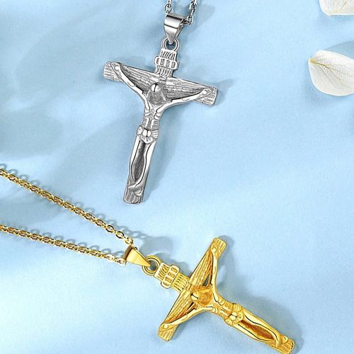 Christian Jesus Cross ✝️ Necklace
