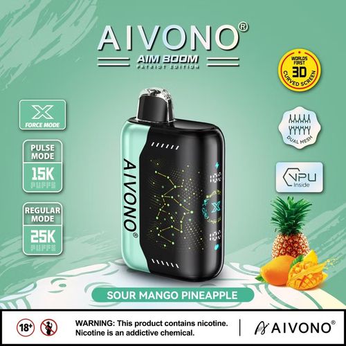Aivono Aim Boom 25000 Puffs 2025 Fábrica por atacado Malha dupla Fácil de segurar Grande volume de fumo Cigarro eletrónico descartável 10 sabores disponíveis