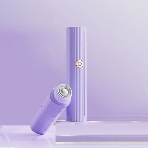 Dupla cabeça depilador elétrico mulheres sem fio recarregável dor depilação barbeador corpo rosto barbear entrega à sua porta dinheiro na entrega