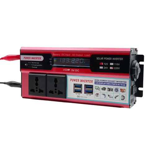 2000W inversor para o carro home entrega ao domicílio cod