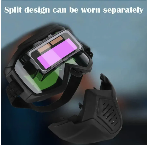 🔥Hot Seller🔥 COD！⚡Automatyczne przyciemnianie pełna twarz maska ochronna spawalnicza