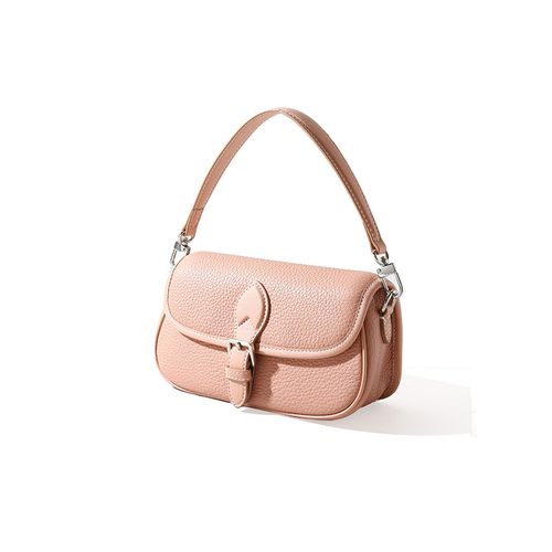 First layer cowhide shoulder bag