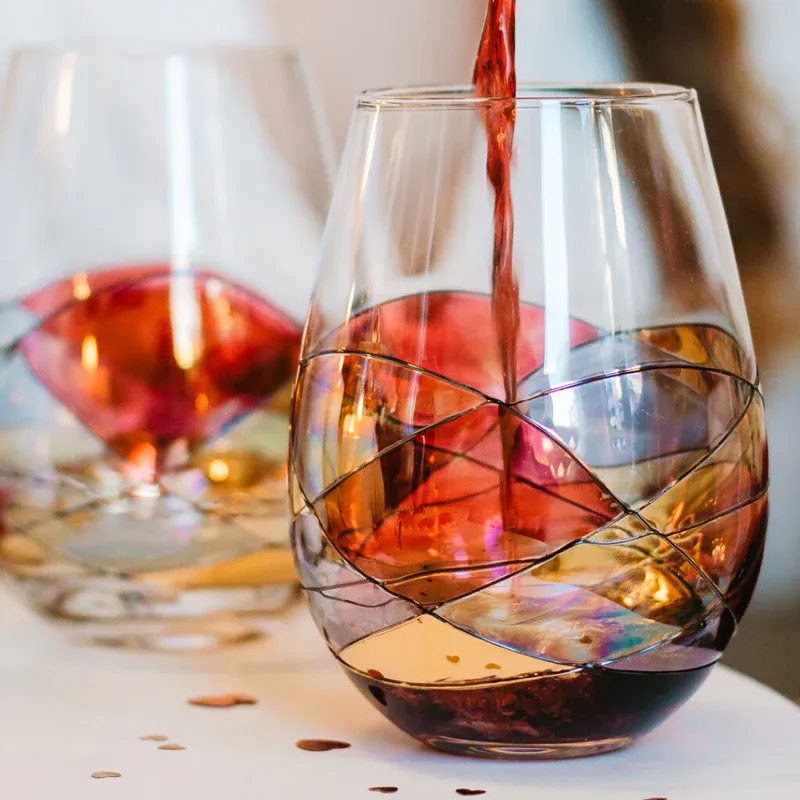 'Sagrada' Stemless Wine Glasses
