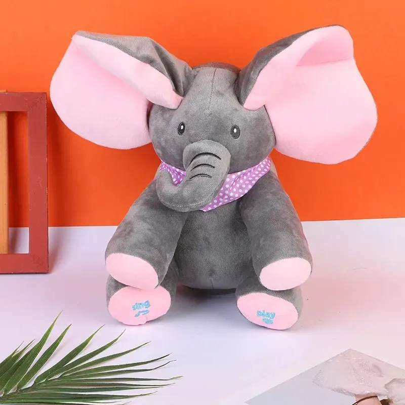 Peek-A-Boo-Elephant - Interactive Plush Toy