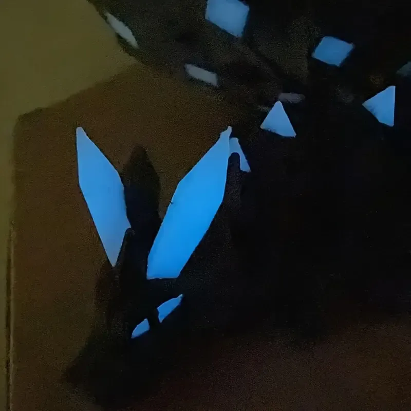 1set 3D Printed Dragon with Eggs Mystery Dragon Egg Glow in The Dark 3D Print Dinosaur Eggs Dinosaur Design for Home Decor Funny Gift Staute