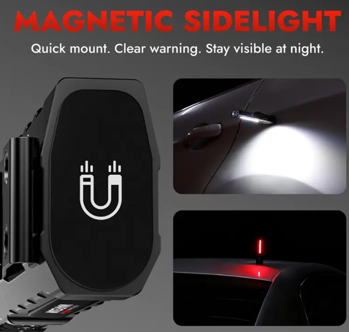 High-Intensity Portable Flashlight