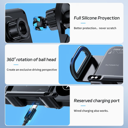 Two-In-One Automatic Rotating Car Holder