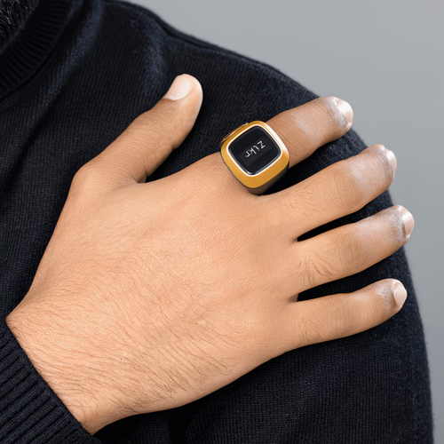 IQIBLA Zikr Ring Lite Nova Blue 20mm | Smart Device with Display