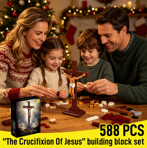Jesus Cross Building Block Set