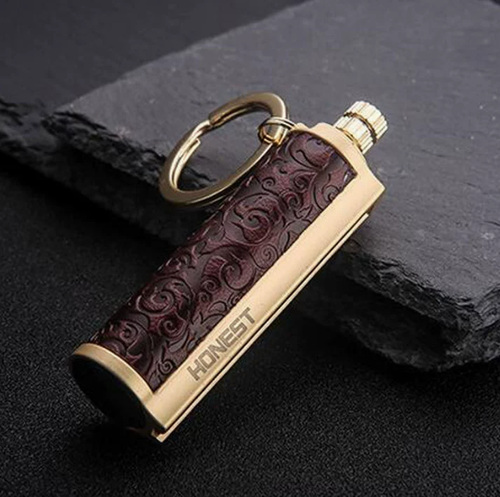 Outdoor Camping Fire (Without Oil) Retro Permanent Match Lighter, 10000 Times Classic Lighter, Flint Metal Match Lighter, Outdoor Emergency Fire, Waterproof Permanent Lighter, Portable Ignition Tool, Suitable for Outdoor Camping Fire Ignition Stick