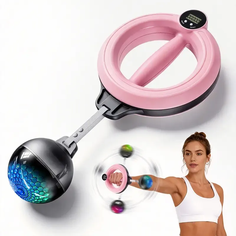 Merach 360° Rotating Wrist & Forearm Trainer for Men and Women, Upper Body Strength Tool for Arms, Shoulders & Chest, Portable Home and Gym Fitness Equipment Summervibes