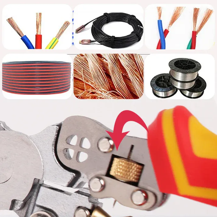 Versatile cutting pliers with electrical measurement