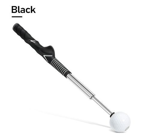 Golf Swing Practice Stick, Telescopic Golf Training Aid with Non-Slip Rubber Handle, Golf Training & Warm-Up Practice Stick,