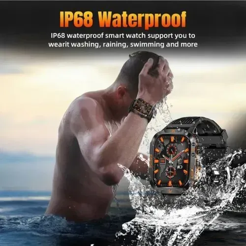 Men's Military Outdoor Sports Smart Watch for Android & IOS