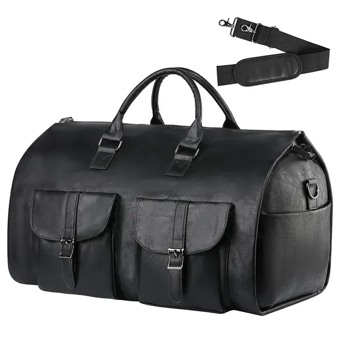 🧳 THE CONVERTIBLE DUFFLE GARMENT LUGGAGE（With wheels）