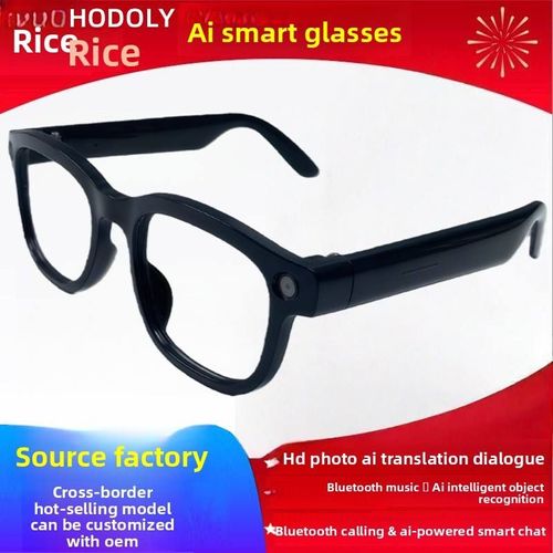 Smart Ai glasses Touch Button Control TR,PC Frame for Call Song Recognition ai glasses with camera