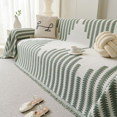 Stylish and comfortable chenille  sofa cover, scratch-resistant and easy to care for