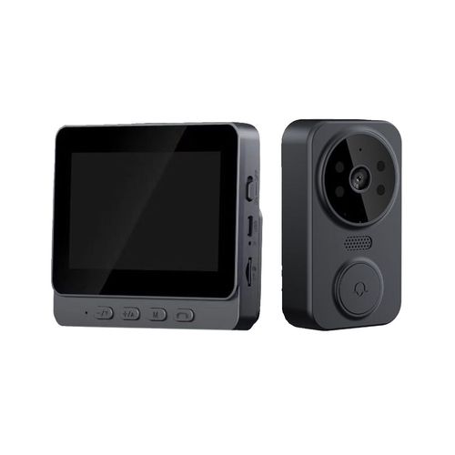 Wireless Video Doorbell with Monitor