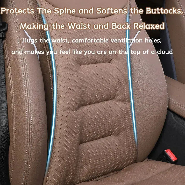 Car Seat Cushions High Quality Leather Comfortable Seat Back