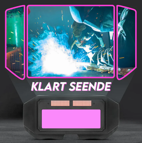 Automatic anti-glare welding goggles